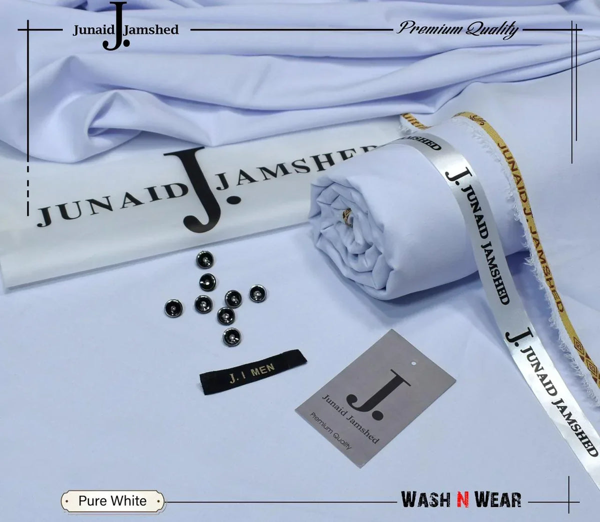 J. Premium Quality Men's Wash N Wear JWW 5774