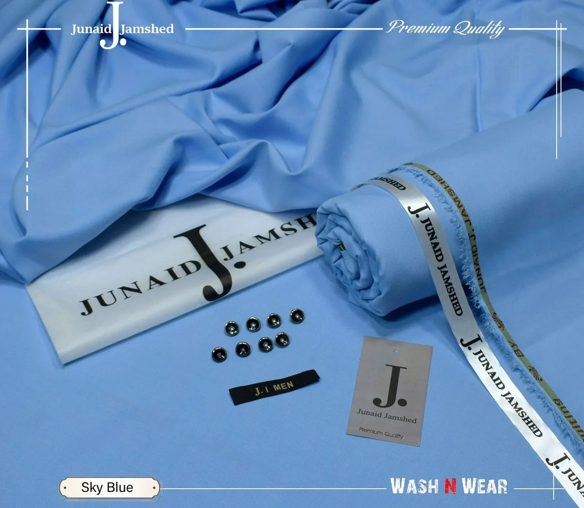 J. Premium Quality Men's Wash N Wear JWW 5776