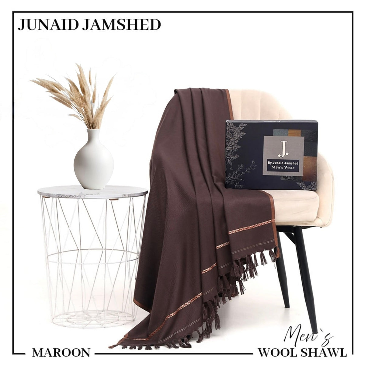 J. Premium Winter Shawl for Men JWS 07