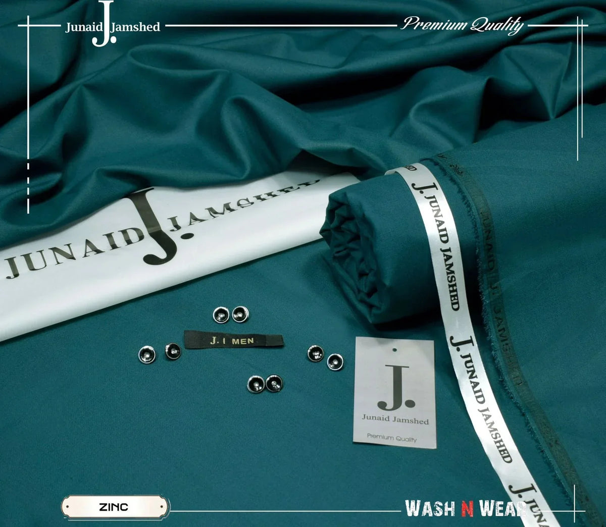J. Premium Quality Men's Wash N Wear JWW 5782