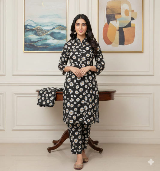 2 Pcs Unstitched Digital Print Suit J-0632