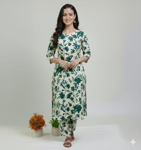 2 Pcs Unstitched Digital Print Suit J-0580