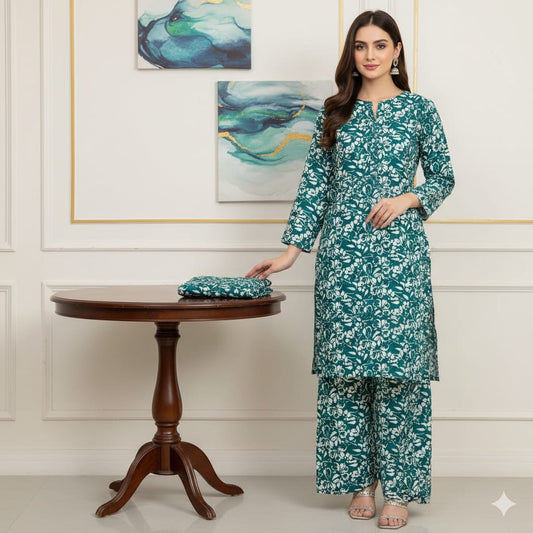 2 Pcs Unstitched Digital Print Suit J-048